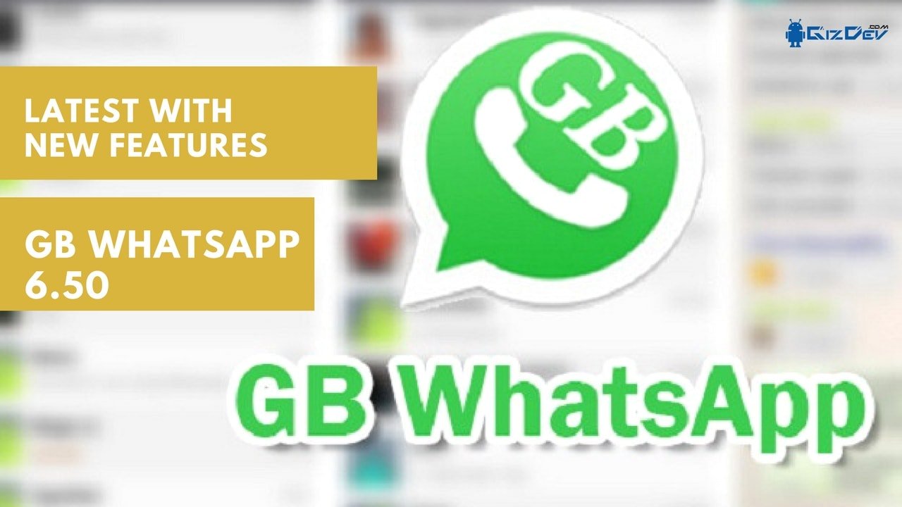 gb whatsapp download 6.50 for android
